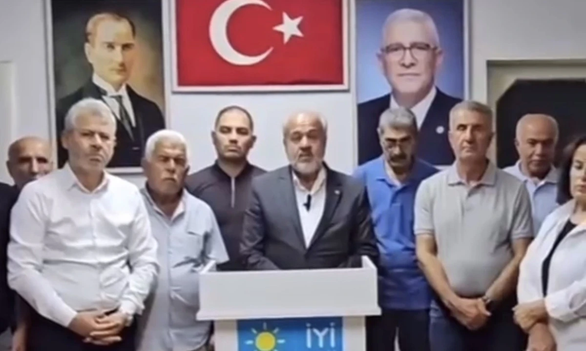 Şehit Babası İsa &Ouml;zdoğan İYİ Parti&rsquo;ye Katıldı