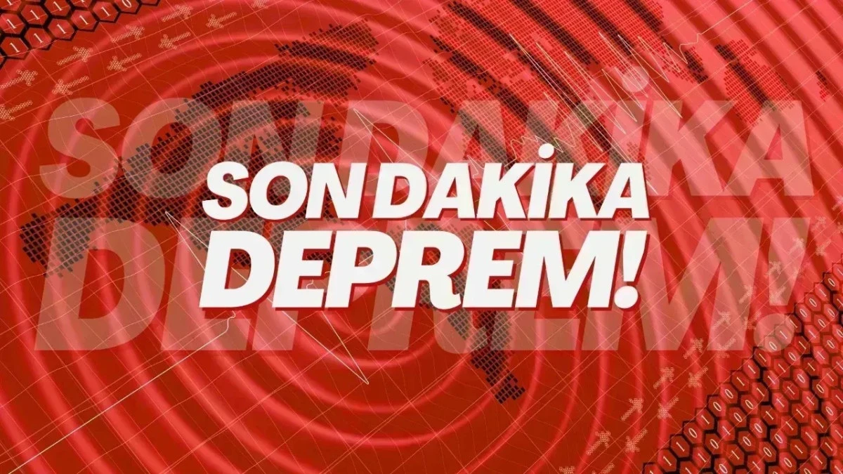 SON DAKİKA: Kahramanmaraş’ta Deprem! Şiddetli Sarsıntı Hissedildi