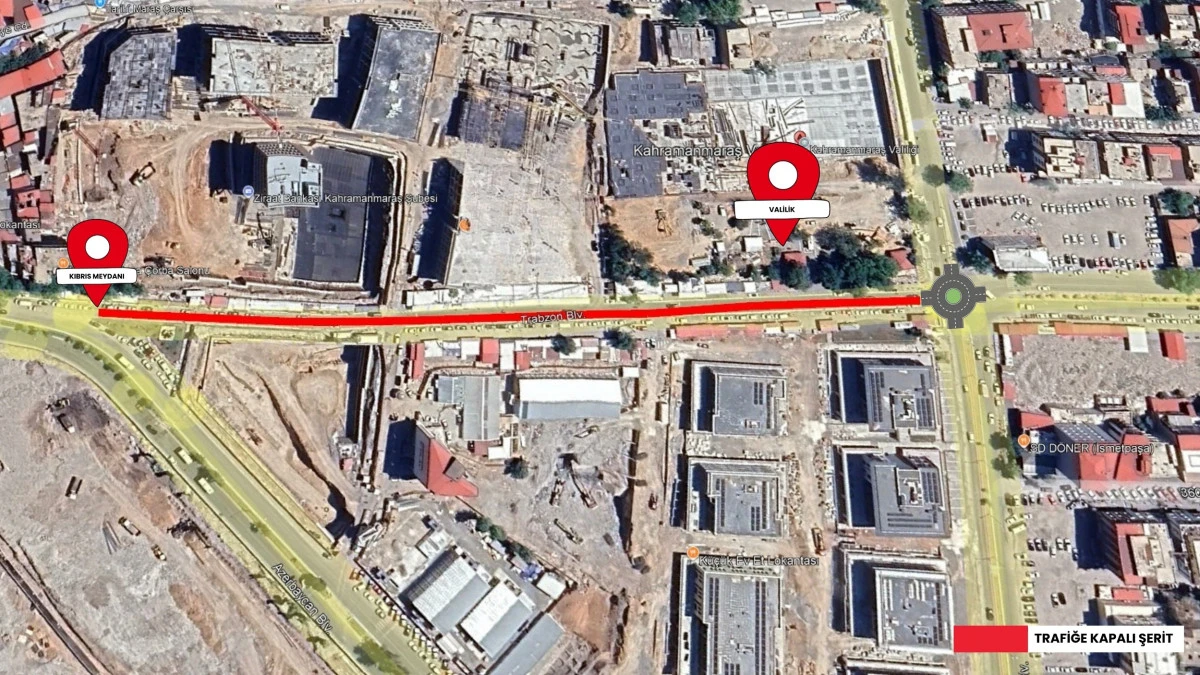 S&uuml;r&uuml;c&uuml;lerin Dikkatine! Trabzon Bulvarı&rsquo;nda Ge&ccedil;ici Trafik D&uuml;zenlemesi