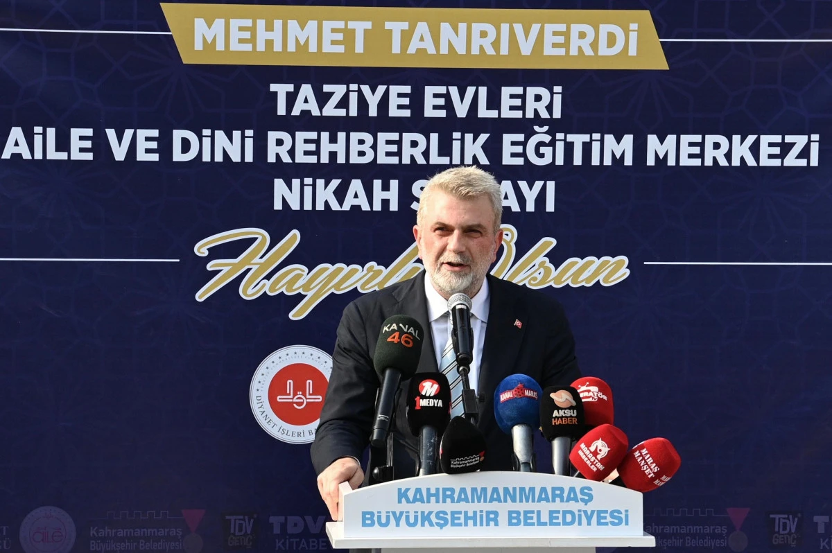 Tanrıverdi Ailesinden Şehre Vefa: 3 Kalıcı Sosyal Tesis Hizmete Açıldı