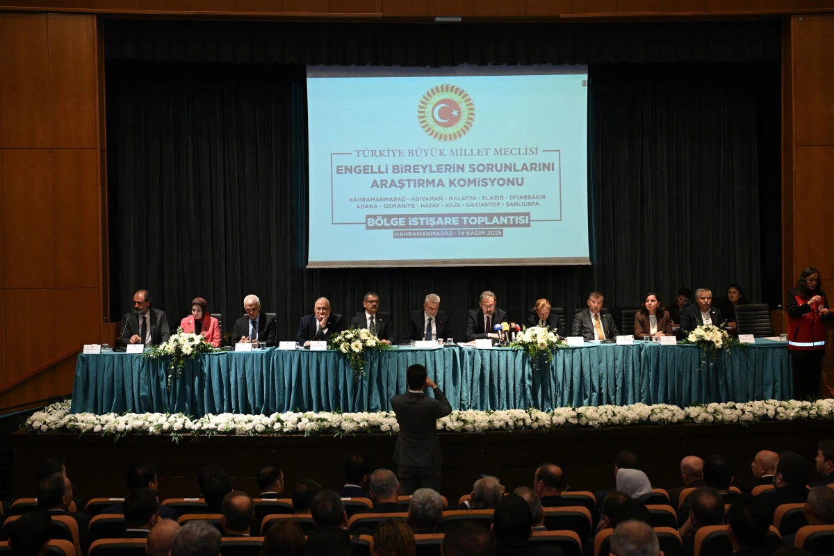 TBMM Araştırma Komisyonu Kahramanmaraş'ta! Başkan Görgel'in 'Engelsiz Şehir Vizyonu'na hayran kaldılar