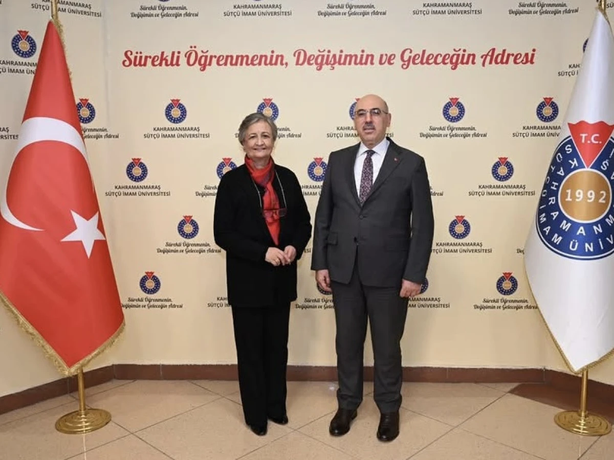 TOGEMDER Başkanı Sekmen&rsquo;den KS&Uuml; Rekt&ouml;r&uuml; Ak&rsquo;a Ziyaret