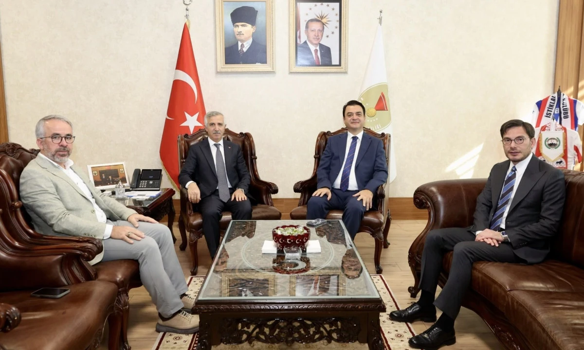 Tokat heyetinden Vali &Uuml;nl&uuml;er&rsquo;e ziyaret