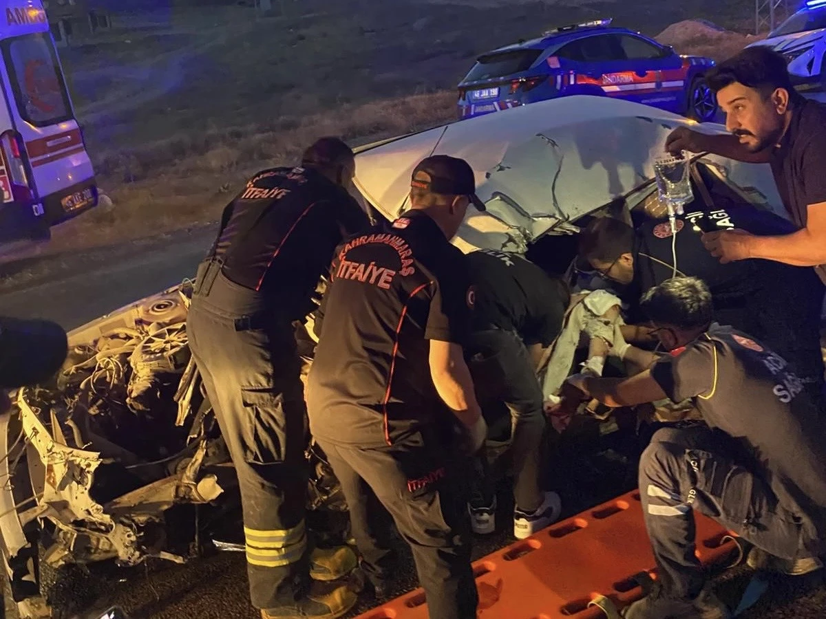 Trafik canavarı Elbistan ve Afşin’de Gece Mesaisi’nde Yaralılar Var
