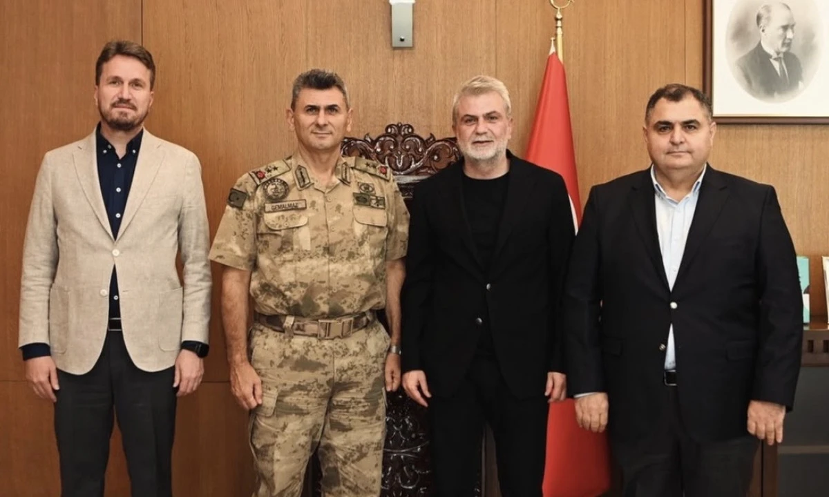 T&uuml;mgeneral Ali Gemalmaz&rsquo;dan B&uuml;y&uuml;kşehir Belediyesine Veda Ziyareti