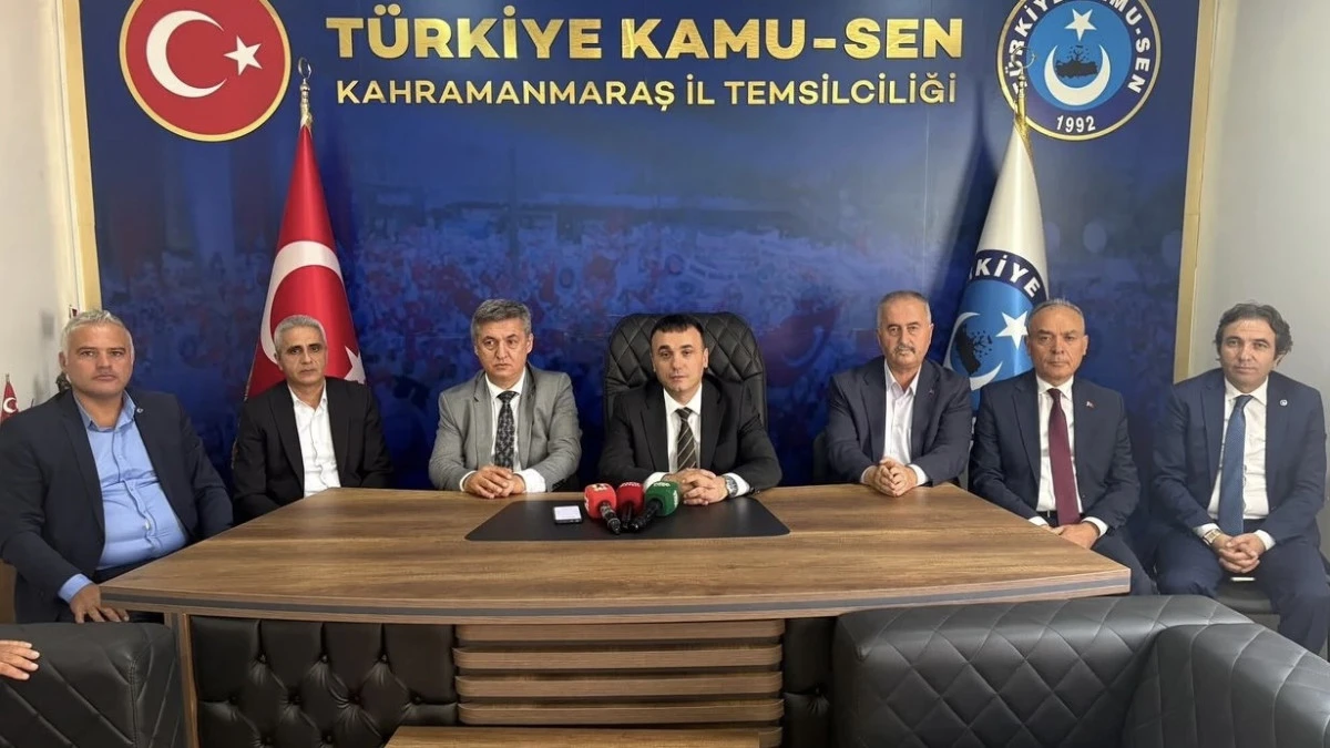 T&uuml;rk Eğitim-Sen&rsquo;den Kahramanmaraş&rsquo;ta &Ccedil;ağrı: &ldquo;&Ouml;ğretmenlerin Cezaları Yeniden G&ouml;zden Ge&ccedil;irilsin&rdquo;