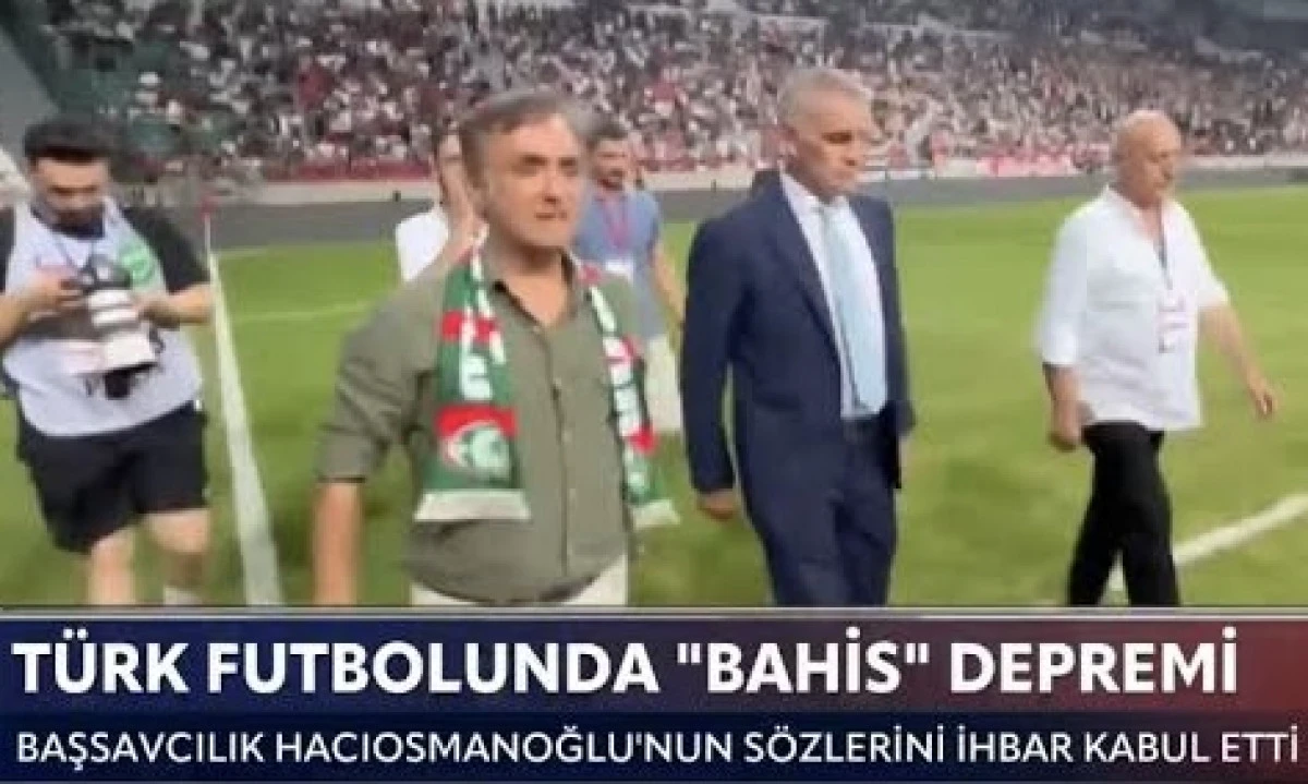Türk Futbolunda Bahis Depremi