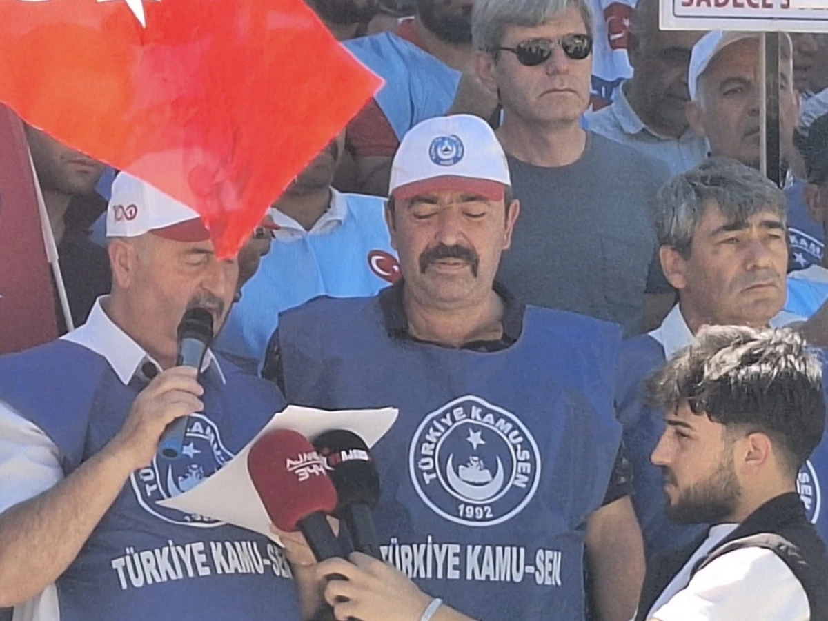 Türkiye Kamu-Sen İl Temsilcisi Yurdagül: “Gerçekçi Zam Teklifi İstiyoruz, Sefalet Dayatmasını Reddediyoruz”