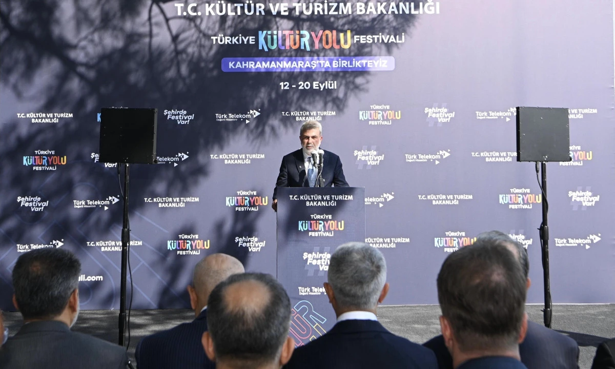 T&uuml;rkiye K&uuml;lt&uuml;r Yolu Festivali Kahramanmaraş&rsquo;ta Başladı