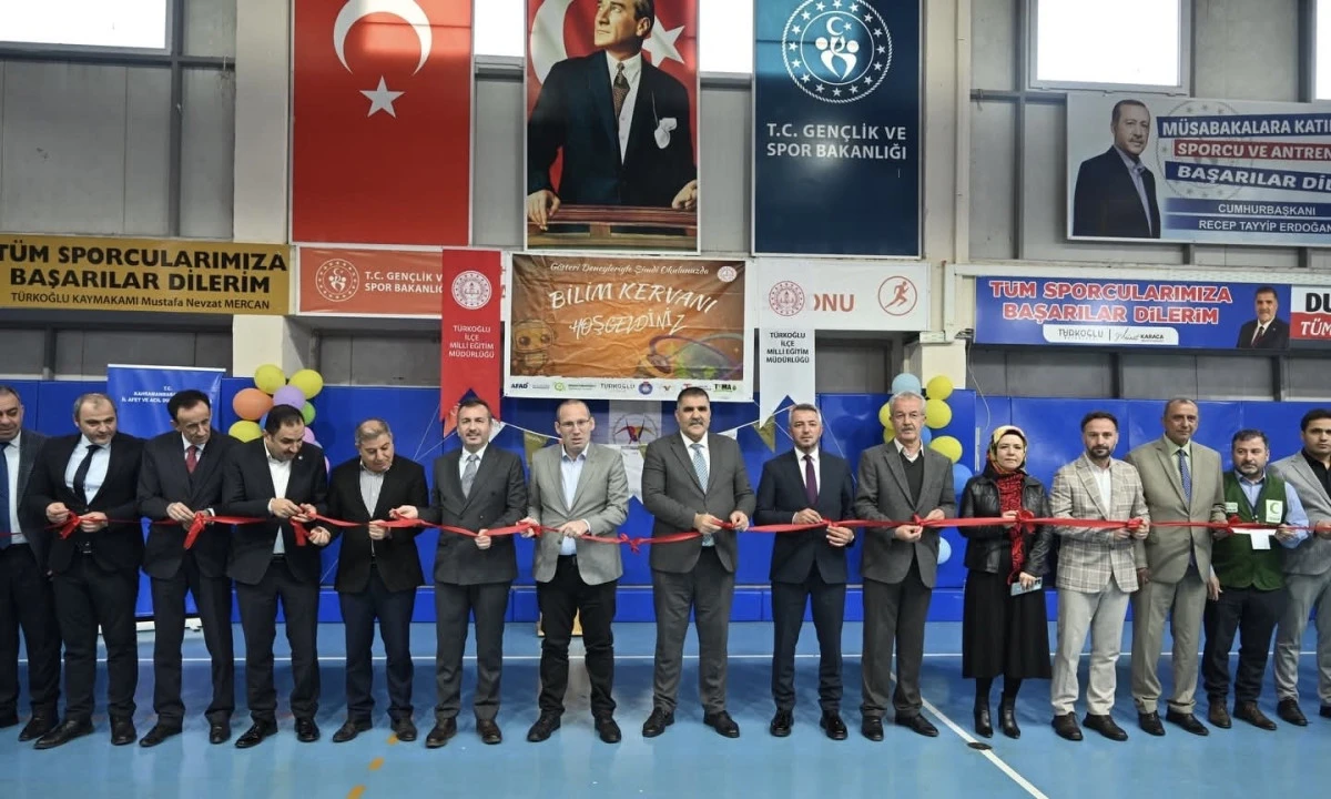 T&uuml;rkoğlu&rsquo;nda &ldquo;Bilim Kervanı-2&rdquo; Coşkusu: Geleceğin Bilim İnsanları Aynı &Ccedil;atı Altında Buluştu