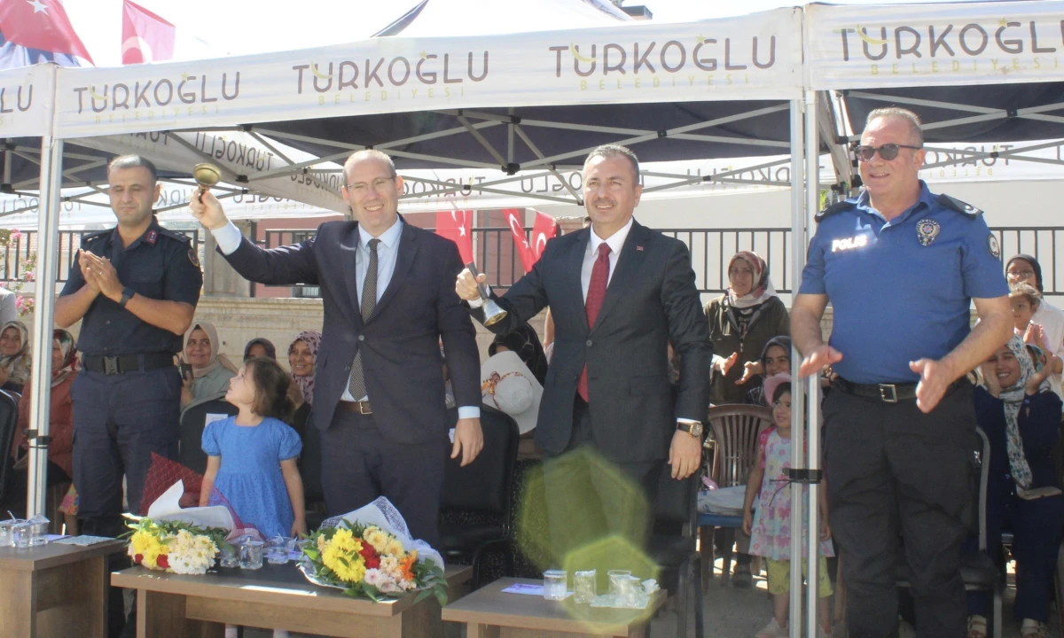 T&uuml;rkoğlu&rsquo;nda yeni eğitim yılı coşkuyla başladı