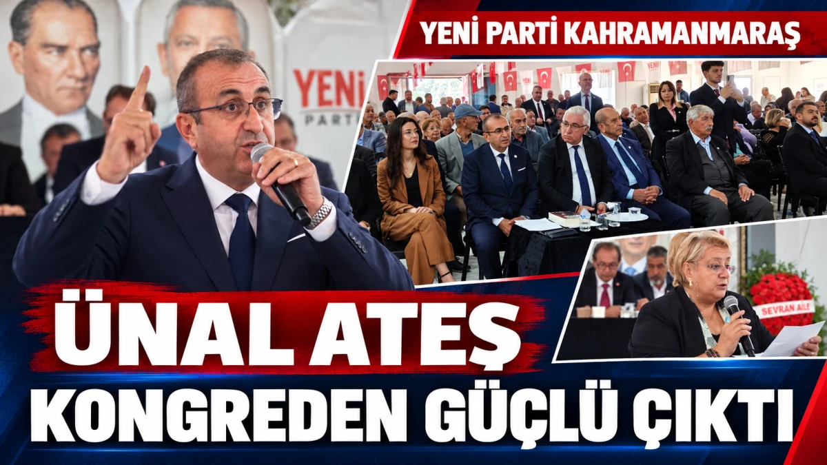 &Uuml;nal Ateş Kongreden G&uuml;&ccedil;l&uuml; &Ccedil;ıktı