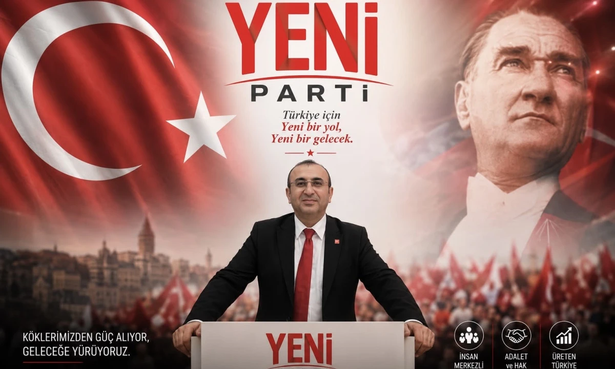 &Uuml;nal Ateş, Yeni Parti&rsquo;nin Kahramanmaraş Kurucu İl Başkanı Oldu