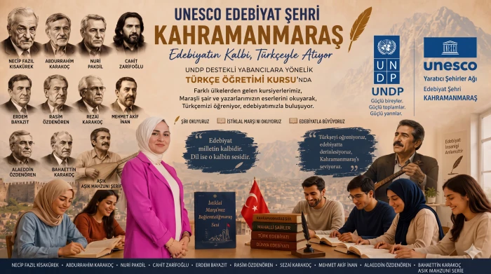Unesco Edebiyat Şehri'nin mirası, T&uuml;rk&ccedil;e &ouml;ğrenen kursiyerlerle yaşıyor