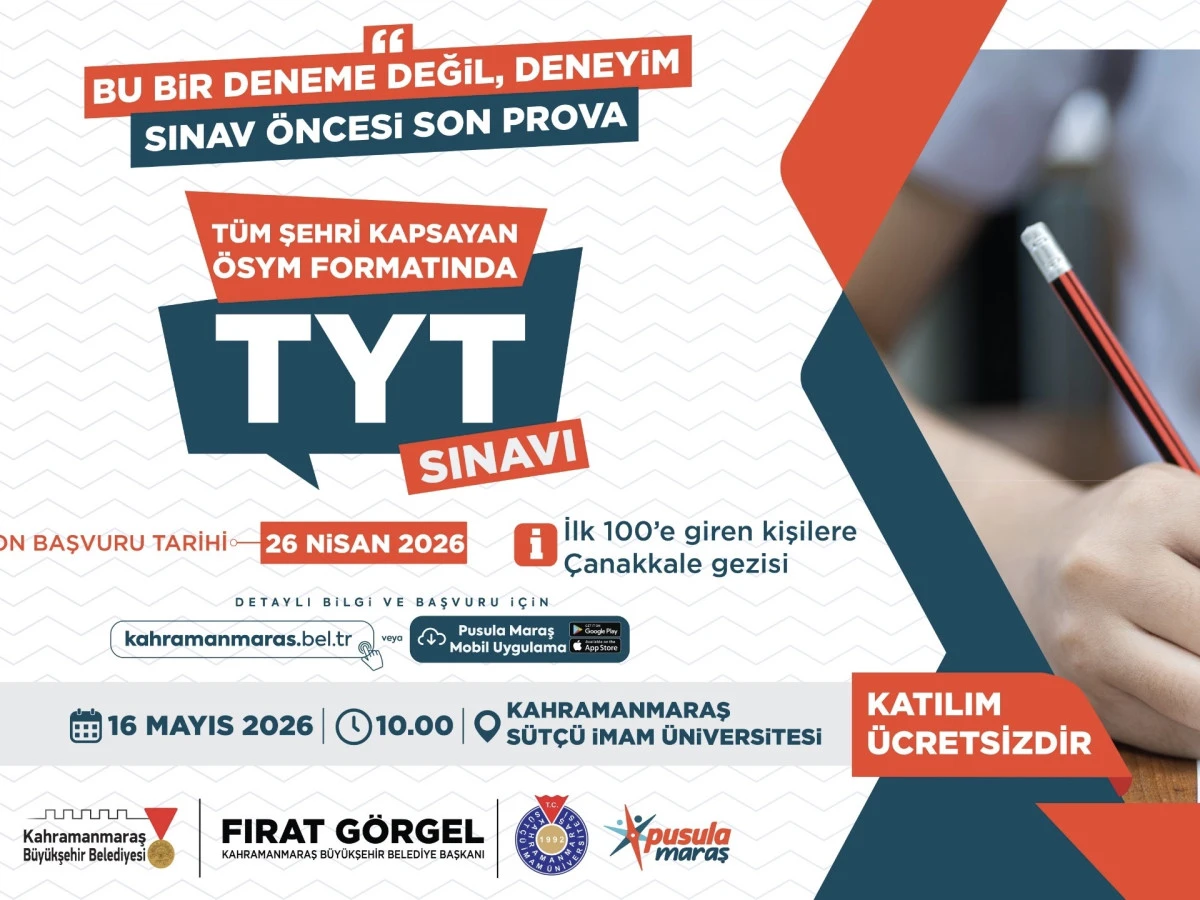 &Uuml;niversiteye Hazırlanan Gen&ccedil;lere B&uuml;y&uuml;kşehir&rsquo;den &Ouml;d&uuml;ll&uuml; Deneme Sınavı