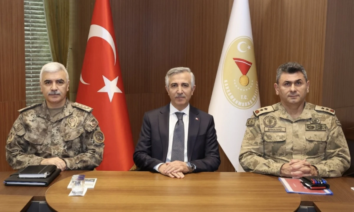 Vali Ünlüer, Kahramanmaraş’ın Ekim Ayı Güvenlik Raporunu Açıkladı