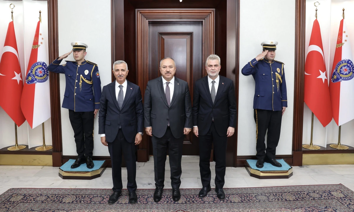 Vali &Uuml;nl&uuml;er ve Başkan G&ouml;rgel&rsquo;den Emniyet ve AFAD&rsquo;a Ziyaret