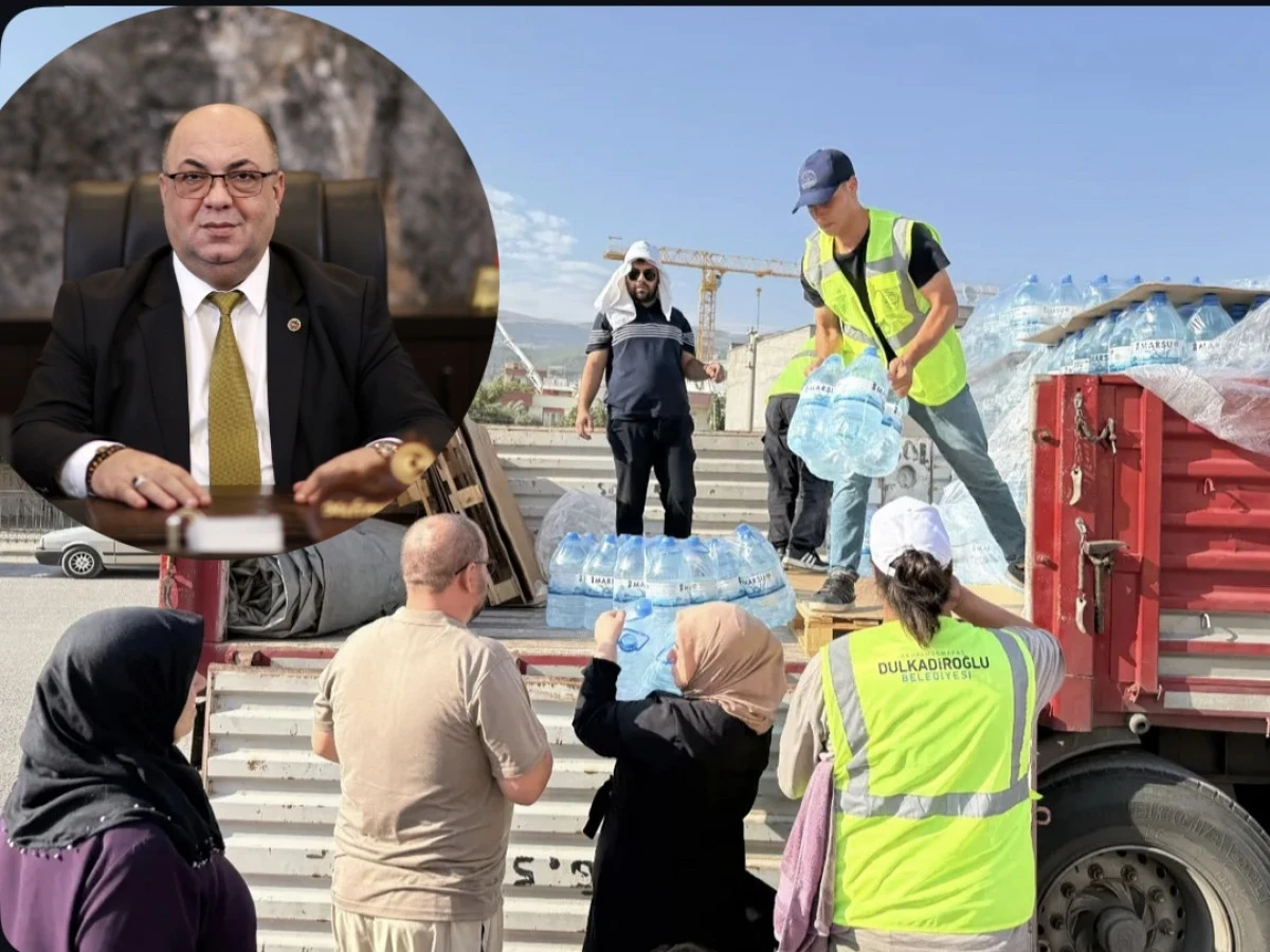 Vatandaşa Hizmet: Dulkadiroğlu Belediyesi’nden Hazır Su Desteği Devam Ediyor 