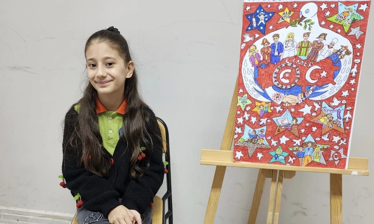 Yahya Kemal İlkokulu&rsquo;ndan T&uuml;rkiye Birinciliği: Esila Naz Andız Kahramanmaraş&rsquo;a Gurur Yaşattı