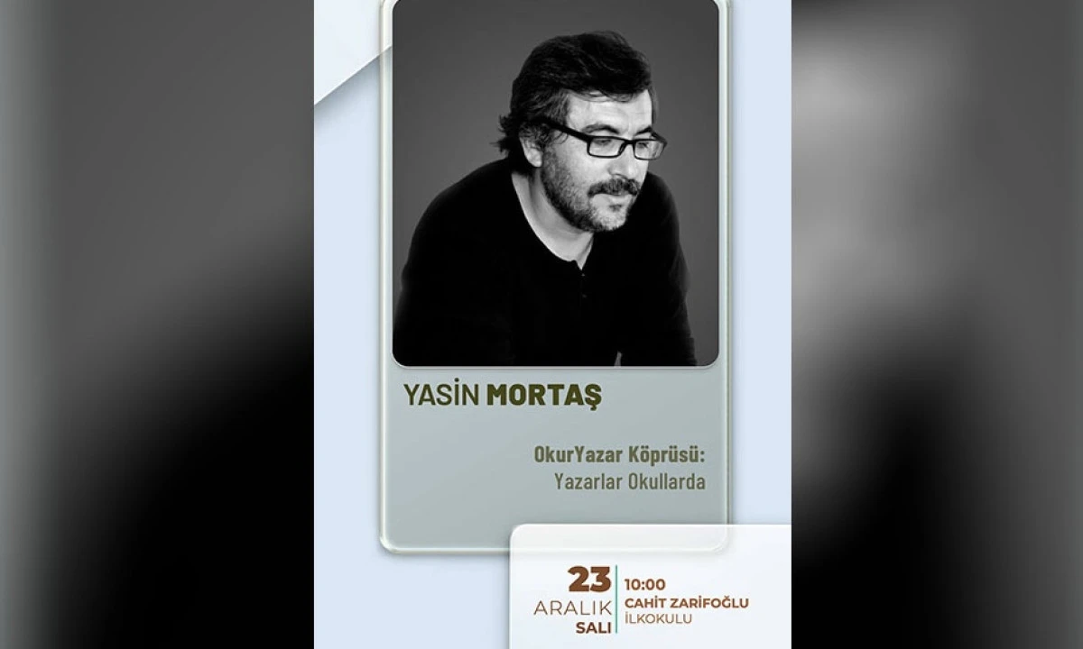 Yazar Mortaş, &Ccedil;ocukları Edebi Yolculuğa &Ccedil;ıkaracak