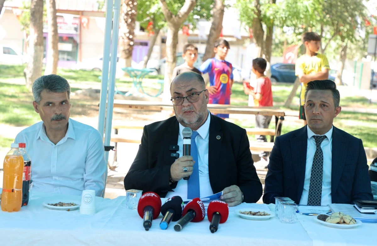 Yeni Parkta İlk Toplantı: Akpınar’dan Mahalleliye Yerinde Hizmet Sözü