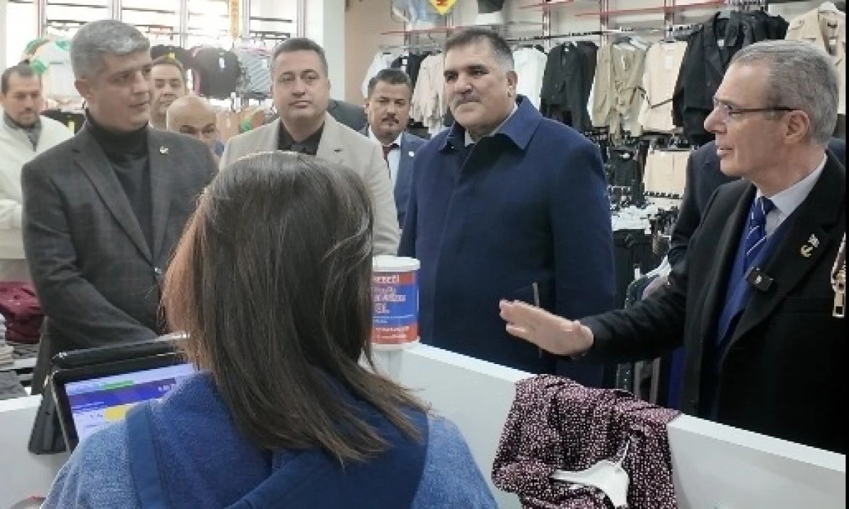 Yeniden Refah Partisi Genel Başkan Yardımcısı Osmanağaoğlu Kahramanmaraş&rsquo;ta Esnafla Buluştu