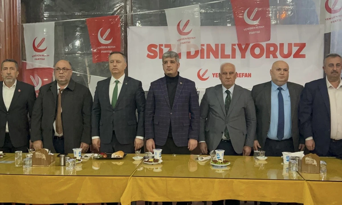 Yeniden Refah Partisi Kahramanmaraş İl Divan Toplantısı Ger&ccedil;ekleştirildi