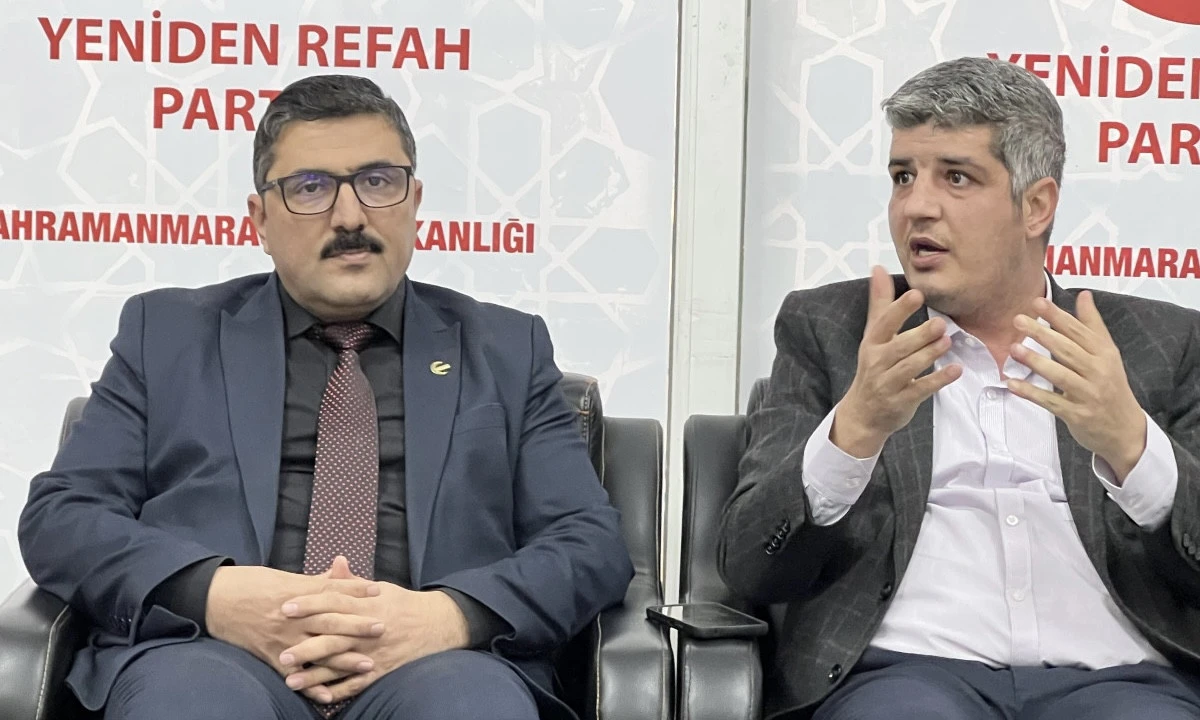 Yeniden Refah Partisi Kahramanmaraş Teşkilatında Yeni G&ouml;revlendirme: Murat Kozalak İl Başkan Yardımcısı Oldu