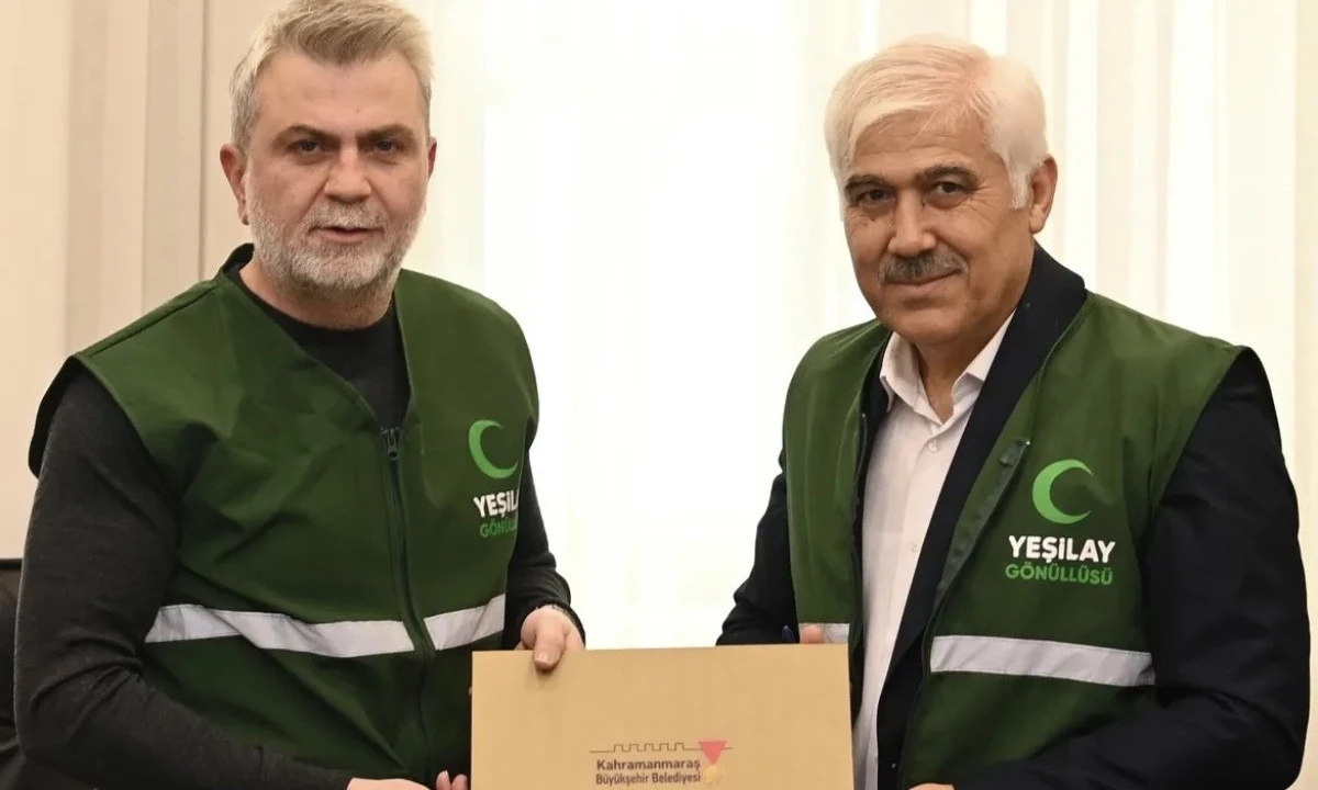 Yeşilay Haftası&rsquo;nda Başkan G&ouml;rgel&rsquo;e Ziyaret 