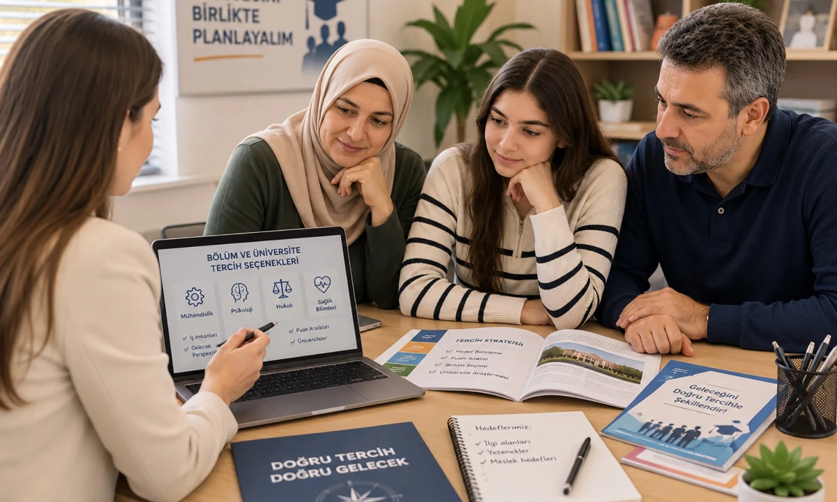 YKS Tercih D&ouml;neminde Uzmanından Gen&ccedil;lere ve Ailelere Altın Değerinde Tavsiyeler