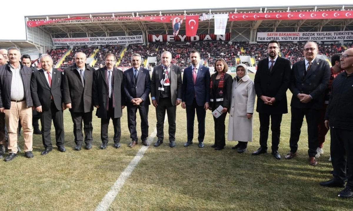 Yozgat Stadyumu Hizmete A&ccedil;ıldı: Bozok Yaylası&rsquo;ndan Cumhurbaşkanı Erdoğan&rsquo;a Teşekk&uuml;r