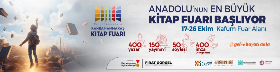 Kahramanmaraş Büyükşehir Belediyesi Kitap Fuarı